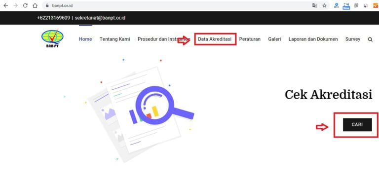 Cara Cek Akreditasi Kampus Dan Prodi Di Ban-PT Lengkap | Maukuliah Blog